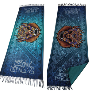 Pashmina Personalizzate con Stampa Digitale per Rave, Stampa Personalizzata su Scialli Pashmina - Product Image 1