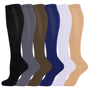 Nylon Nurse <strong>Compression</strong> <strong>Socks</strong> for <strong>Men</strong> Women Knitted High-Crew Fitness Running Stock Available - Product Image 5