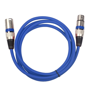 Câble XLR coloré Câble <span class=keywords><strong>audio</strong></span> et vidéo à 2 conducteurs Prises XLR compatibles pour microphones haut-parleurs, amplificateur de puissance, console de mixage - Product Image 2