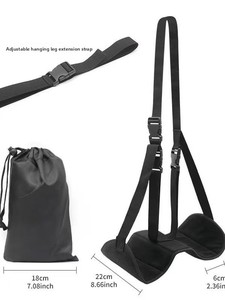 Un accesorio de viaje imprescindible: hamaca reposapiés para la oficina, trenes de alta velocidad, aviones y otras situaciones en las que necesitas descansar. - Product Image 4