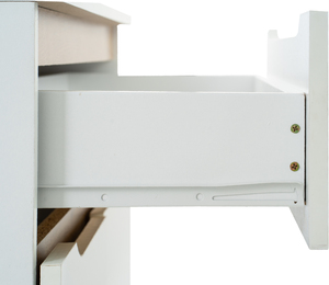 ตู้เก็บของห้องนั่งเล่นอเนกประสงค์ MANDO สีไม้โอ๊คสแกนดิเนเวียน ดีไซน์คลาสสิกทันสมัย ทนทาน ชุดเก็บของสองสี - Product Image 6