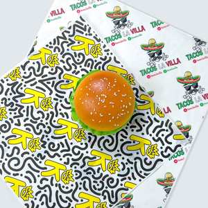 Papier d'emballage personnalisé en gros, résistant à l'huile, en papier sulfurisé/glassine/kraft/PE/aluminium, pour l'emballage des aliments, utilisation en boulangerie - Product Image 6