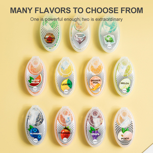 Sapori di frutta alla menta aromatizzati Apriori di perle di mentolo con spintore per fumare accessori per sigaretta 100 pz/scatola - Product Image 3