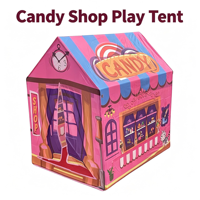 Tente de jeu Château de Princesse pour Enfants - Éducative, Durable, en Taffetas de Polyester, pour Intérieur et Extérieur, Une Chambre, Ventilée