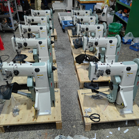 Machine à coudre pour chaussures en cuir, pour la couture des côtés et des coutures latérales, avec moteur 220V 0.75Kw