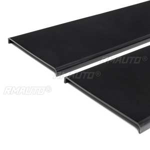 Extensión de faldón lateral de coche de 86.6'' (2.2m) en negro/carbono para VW Golf MK5 MK6 GTD GTI TDI TSI GTI MK7 CC y Passat - Product Image 5