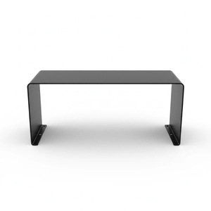 Carbon Steel <b>U</b>-<b>Shaped</b> <b>Desk</b> Shelf 4 Layers Black Standing Organizer For Desktop Storage Display Rack - Product Image 4