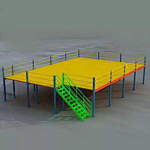 Protection contre la corrosion Entrepôt <span class=keywords><strong>Mezzanine</strong></span> Étagère de plancher et étagère avec rayonnage à palettes - Product Image 3
