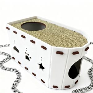 Superventas, nuevo Material de fieltro, accesorios para mascotas, gran capacidad, separar, cama para rascar gatos de doble capa, nido de lujo para perros - Product Image 3