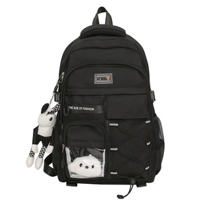 New Large-Capacity Student Bag Travel <b>Backpack</b> Strong and Durable Primary and Secondary <b>School</b> Students Burden-Reducing <b>Backpack</b> - Product Image 4