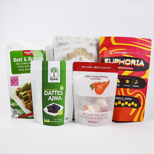 Logo personalizzato stampato cibo per uso alimentare e PET imballaggio in plastica Mylar borsa con chiusura lampo termosalco e astuccio per alimenti - Product Image 5
