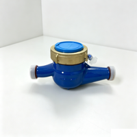 DN15 Brass Plastic Digital Mechanical Multi-Jet Cold Water Prepaid Water Meter IP65 OEM