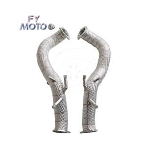 Tuyau d'échappement pour <span class=keywords><strong>2022</strong></span> + Porsche 718 <span class=keywords><strong>GT4</strong></span> <span class=keywords><strong>RS</strong></span> 4.0L avec OPF avec bouclier thermique - Product Image 3