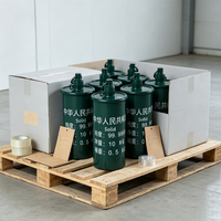 Cylindre métallique scellé de qualité industrielle HY 10 kg, haute résistance aux fuites, capacité 0,8 L, modèle GMPC-0160 vert pour l'extraction aurifère