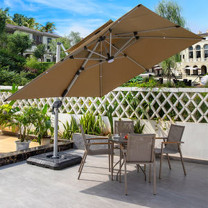 Sombrilla rectangular para <span class=keywords><strong>patio</strong></span>, sombrillas grandes para jardín al aire libre para café, para <span class=keywords><strong>patio</strong></span> con base - Product Image 1