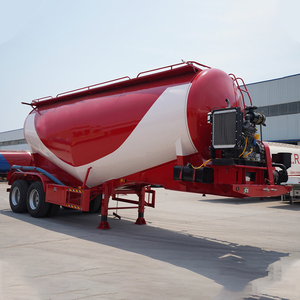 Semi-remorque à ciment en vrac <span class=keywords><strong>de</strong></span> haute qualité CHENGDA avec suspension à ressorts à lames, 2 essieux - Product Image 6