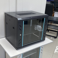 Armoire de serveur réseau métallique personnalisée 9U de 19 pouces, profondeur 600 mm, en stock
