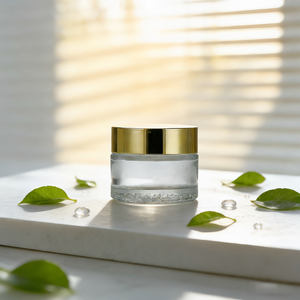Vente <span class=keywords><strong>en</strong></span> <span class=keywords><strong>gros</strong></span> usine – Crème <span class=keywords><strong>en</strong></span> pot de verre à fond quadrillé 30g 50g avec bouchon <span class=keywords><strong>en</strong></span> plastique, logo personnalisé pour cosmétiques, échantillons gratuits disponibles - Product Image 3