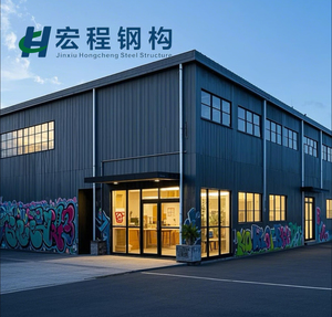 Structure d'atelier préfabriquée en acier pour bâtiment industriel à ossature portique robuste - Product Image 5