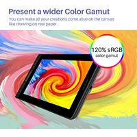 Huion — tablette graphique Kamvas pro13 pour dessin, avec stylet interactif, écran numérique, accessoire pour ordinateur, création et original