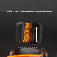 Nouvelle batterie externe portable 10000mAh 2024, rechargeable par USB, chauffe-mains électrique avec chauffage, recharge, chauffe-mains, trésor