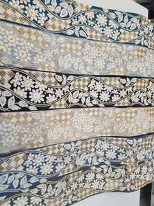 Haute qualité nouveau Design palmier filigrane paillettes dentelle tissu pour robe de danse femmes chemise vêtements - Product Image 3