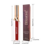 Rouge à lèvres liquide mat velours, imperméable, anti-transfert, hydratant, longue tenue, acide hyaluronique, 6 teintes, OEM ODM, marque privée