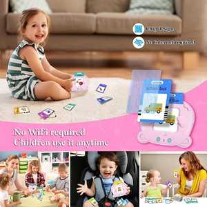 Dispositivo de Aprendizaje Personalizado Zhorya, Juguetes Educativos para Niños, Máquina de Aprendizaje con Tarjetas de Memoria Flash - Product Image 5