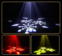 Modèle privé 6 Bee Eye Gobo RGBW 4-en-1 faisceau de lavage à tête mobile 150W DMX avec lumières de lavage LED 10W pour les étapes