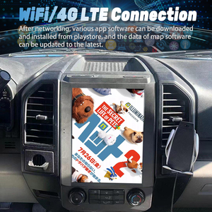 Autoradio écran Tesla 12,1 pouces pour Ford <span class=keywords><strong>Raptor</strong></span> F150 F250 F350 F450 <span class=keywords><strong>F650</strong></span> 2015 - 2019 Android GPS Autoradio Lecteur multimédia vidéo - Product Image 1