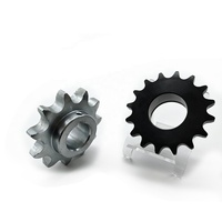 Ensemble de pignons en acier au carbone usinés CNC de haute précision pour applications de motocyclettes