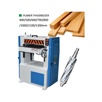 Raboteuse Dégauchisseuse Épaisseurs ANGHUA MB104 16 Pouces Robuste pour Bois Massif, PVC et Résine Époxy