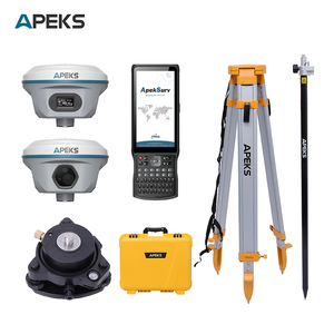 อุปกรณ์สำรวจภูมิประเทศ Apeks Ap40 Laser+ GPS รองรับระบบ GNSS หลายระบบ สำหรับการปรับระดับพื้นดิน พร้อม L - Product Image 5