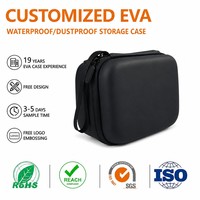 Étui de rangement en mousse EVA personnalisable avec fermeture éclair - Durable, résistant à l'eau, léger pour la photographie en extérieur et le rangement en voyage