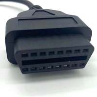 16-poliger OBD-Anschluss an 6-poliges Motorrad adapter kabel Euro5 OBD 2 Austausch des Motorrad diagnose kabels für Honda Yamaha Suzuki