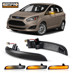Lot de 2 clignotants séquentiels à LED ambre pour rétroviseur, compatibles Ford Kuga, Escape, <span class=keywords><strong>EcoSport</strong></span>, C-Max, <span class=keywords><strong>Focus</strong></span> 2013-2018 - Product Image 1