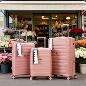 工場価格 軽量 防水 4輪 ハードシェル 3個セット スーツケース 旅行用荷物セット アウトドア向け - Product Image 1