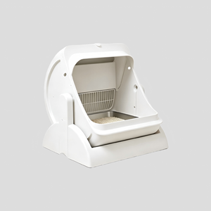 Caixa de Areia Inteligente Automática para Gatos com Controle por APP, Autolimpante, à Prova de Respingos, Capacidade de <span class=keywords><strong>70L</strong></span>, Material ABS, Sanitário para Gatos para Mães Gatas - Product Image 1