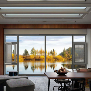 Với cửa sổ hợp kim nhôm bằng thép không gỉ cửa sổ Hợp kim nhôm tùy chỉnh chống bụi - Product Image 4