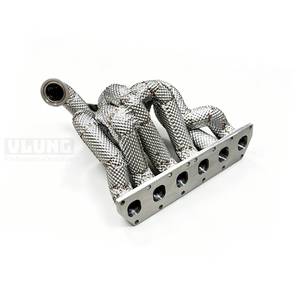 Collecteur d'échappement haute performance en acier inoxydable 304 avec bouclier thermique pour <span class=keywords><strong>Audi</strong></span> <span class=keywords><strong>TT</strong></span> <span class=keywords><strong>MK1</strong></span> 3.2 2002-2005 - Product Image 5