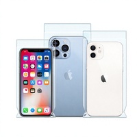 Pochette de téléphone étanche et anti-poussière à fermeture éclair en PE, compatible écran tactile, fournie par le fabricant, pour écouteurs, personnalisable