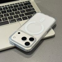 Ensemble Combo 2-en-1 pour iPhone 18 17 16 Pro Max – Coque en Acrylique Transparente avec Protection d'Objectif et Forte Force Magnétique de 2500 N