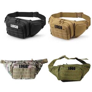 멀티 포켓 전술 피트니스 허벅지 가방 대용량 가슴 가방 남자 야외 스포츠 러너 조깅을위한 스포츠 지갑 패니 패킷 - Product Image 2