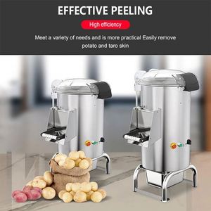 High-Power Commercial Automatic Stainless Steel Electric <b>Vegetable</b> Peeler for Carrots Peeling Cleaning Machine Fruits <b>Vegetables</b> - Product Image 4