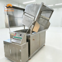 Marmite de Blanchiment et de Cuisson Inclinable à Vapeur 300L en SUS304, Cuve de Pré-cuisson par Lots pour Cuisine Centrale et Transformation Alimentaire, Certifiée CE