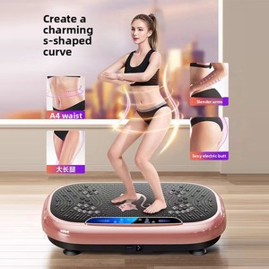 Appareil de vibration électrique pour usage domestique, machine de remise en forme pour amincir le ventre et la taille, équipement sportif rythmique en acier et ABS - Product Image 2
