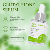 Marque privée OEM ODM Sérum pour le visage hydratant blanchissant anti-rides à la vitamine C, acide kojique et glutathion