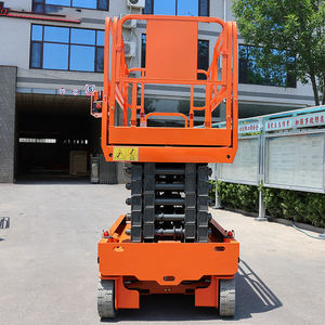 Elevador de tijera eléctrico, plataforma aérea de 4-18m, 6m, 8m, 10m, 12m, 14m, elevador móvil Skylift, andamio, elevador de tijera hidráulico - Product Image 4