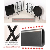Meilleure vente Ensemble de mobilier d'extérieur anti-pluie et crème solaire pour les loisirs en plein air Combinaison de table en verre et chaise en fer