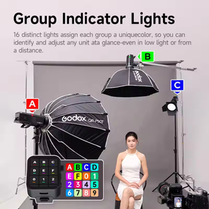 Flash professionnel <span class=keywords><strong>Godox</strong></span> AD400 Pro Ad400proII pour extérieur, batterie Li-on, TTL, monture Bowens, 400WS, télécommande sans fil, portable - Product Image 3